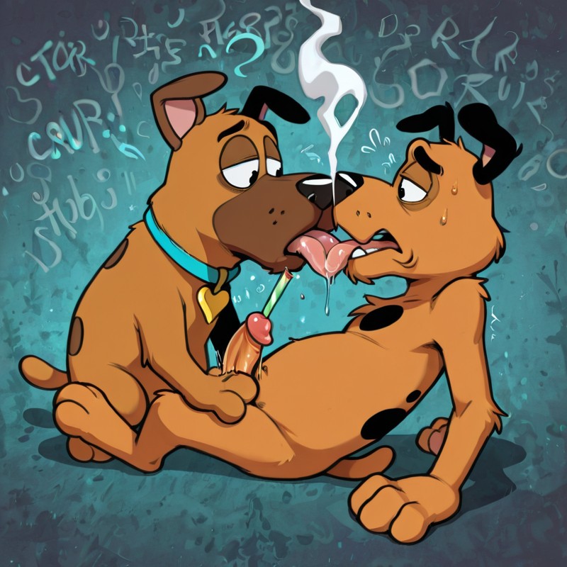 Courage the Cowardly Dog Stoner Kiss