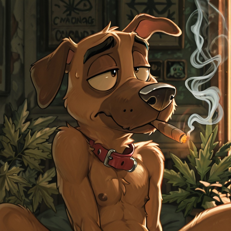 Courage the Cowardly Dog Stoned and Nude