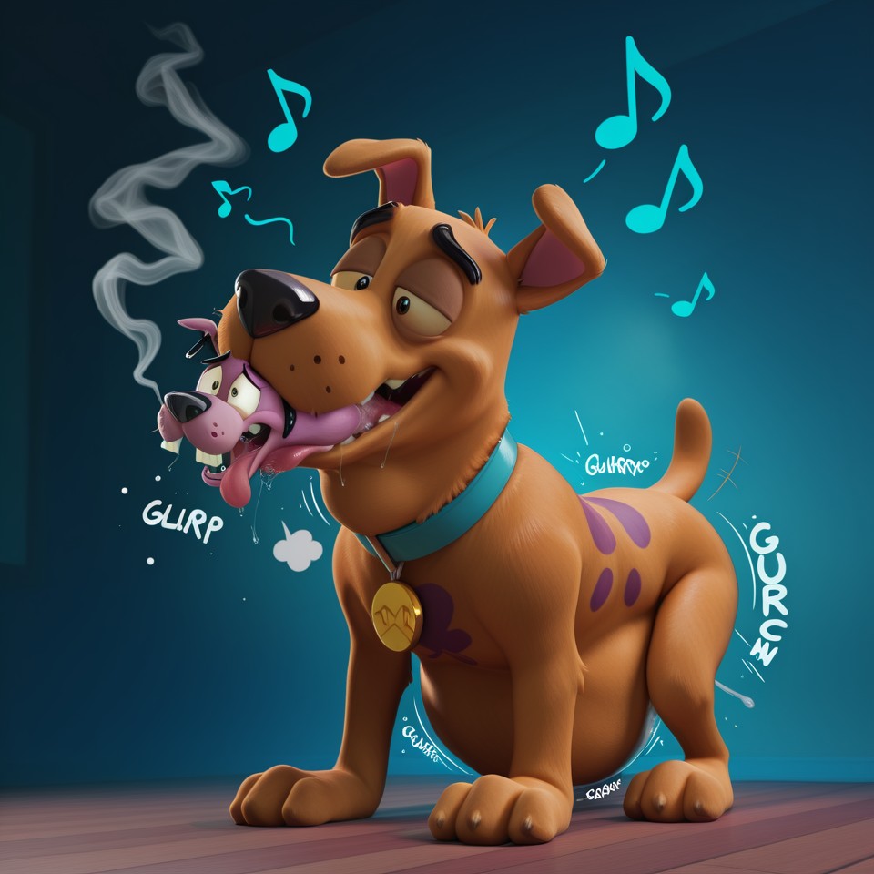 Courage the Cowardly Dog Stoner Scene