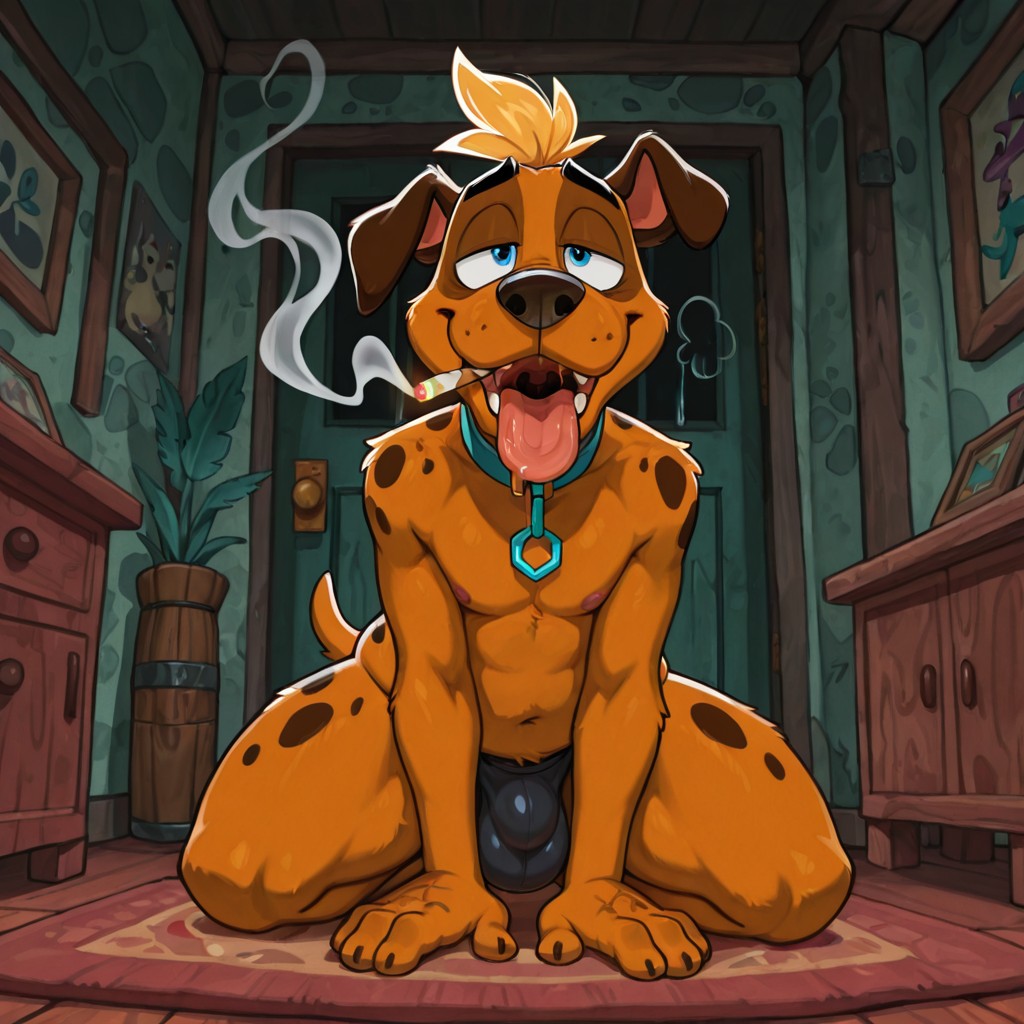 Courage the Cowardly Dog as Toony Dalmatian