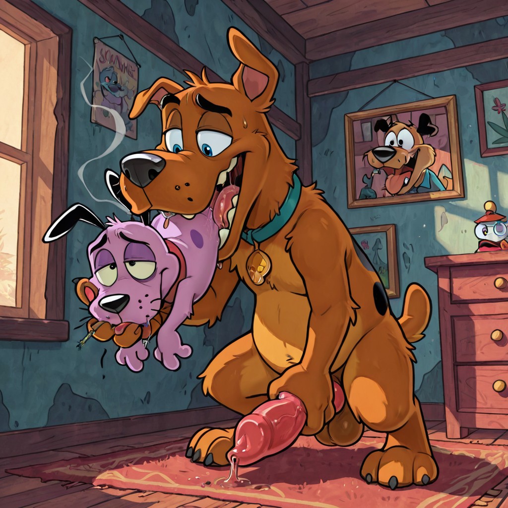 Courage the Cowardly Dog Stoner Moment