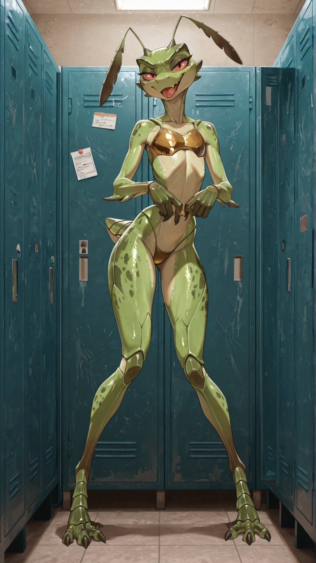 Mantis Kobold Hybrid in Locker Room