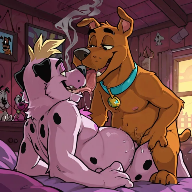 Courage the Cowardly Dog Anthro Portrait