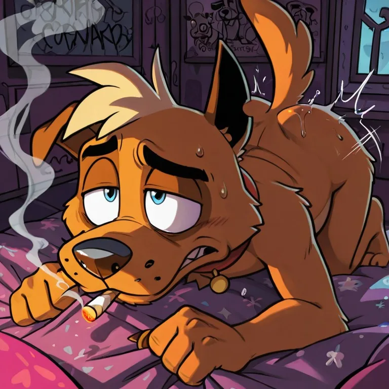 Courage the Cowardly Dog: Seductive Anthro Encounter