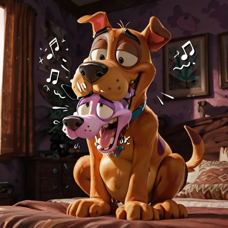 Cowardly Dog Stoner Moment