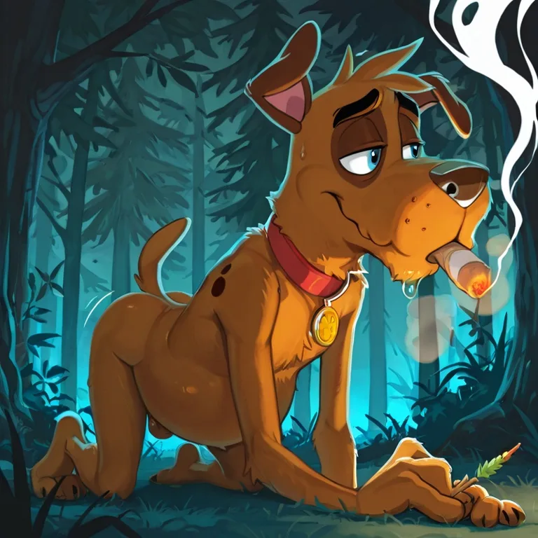 Courage the Cowardly Dog in Stoned Adventure Courage_the_cowardly_dog