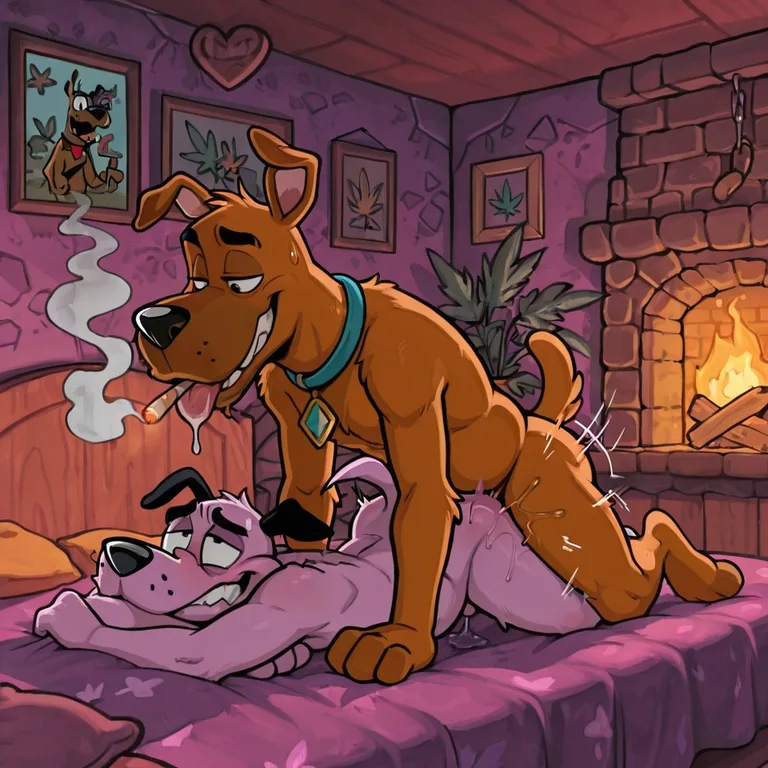 Fox and Courage in Romantic Moment