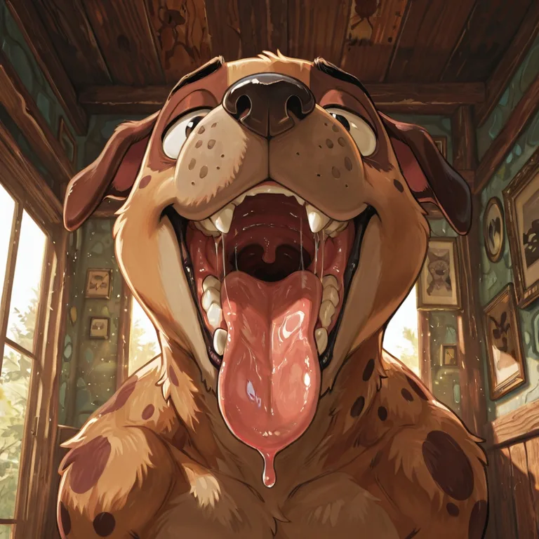 Courage the Cowardly Dog Swallowing Viewer