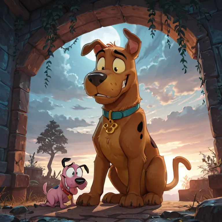 Scooby-Doo and Courage Adventure