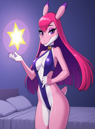 Playful Palworld Character Stripping