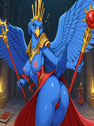 Mystical Tzeentch Sorceress in Labyrinth