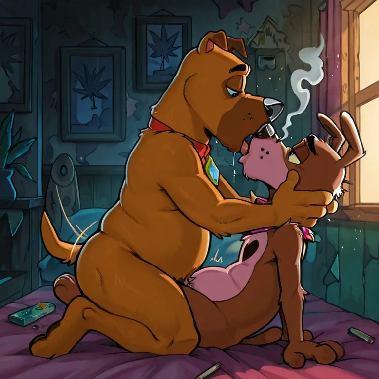 Courage the Cowardly Dog: Rebellious Stoner