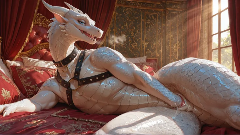 solo, dragon, ((feral)), female,  ((quadruped)), ((((horizon