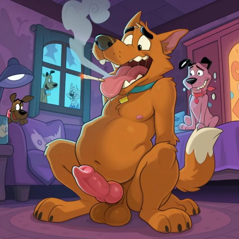 Courage the Cowardly Dog: Anthro Domestic Dog