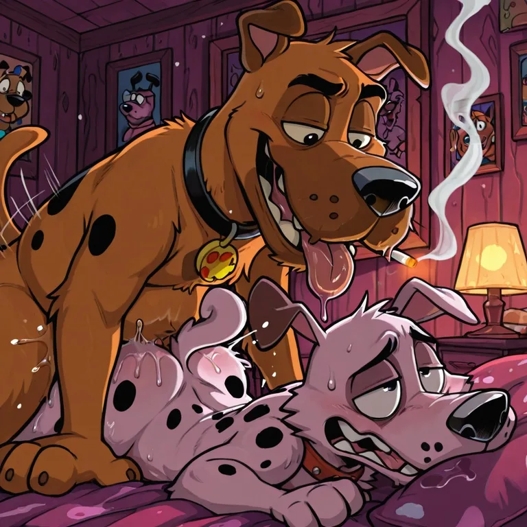 Courage the Cowardly Dog Furry Encounter