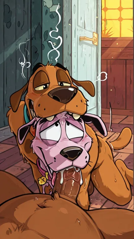 Courage the Cowardly Dog Stoner Adventure Smoking_marijuana