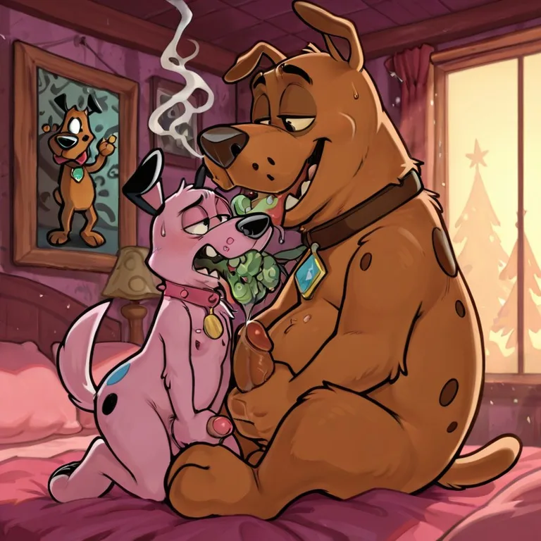 Courage the Cowardly Dog Indulges in Stoner Romance