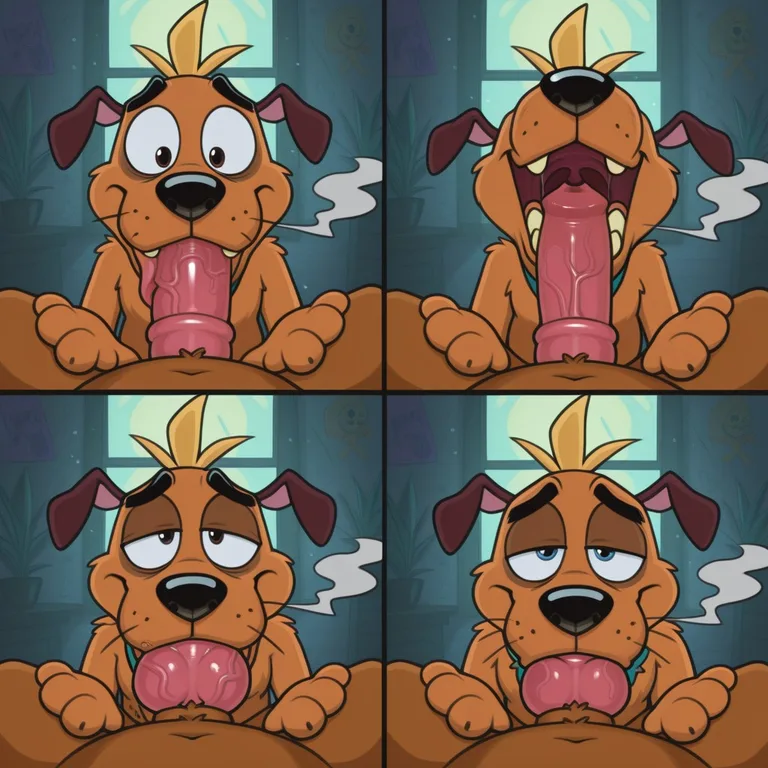 Courage the Cowardly Dog Stoner Moment Scooby Doo
