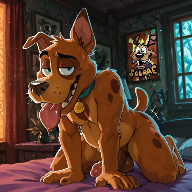 Courage the Cowardly Dog: Stoned Anthro Canine