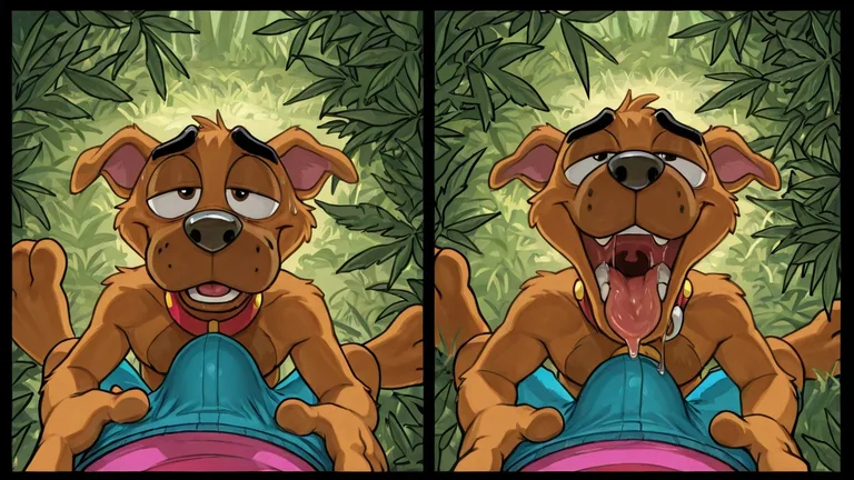 Furry Vore Scene Inspired by 90s Cartoons