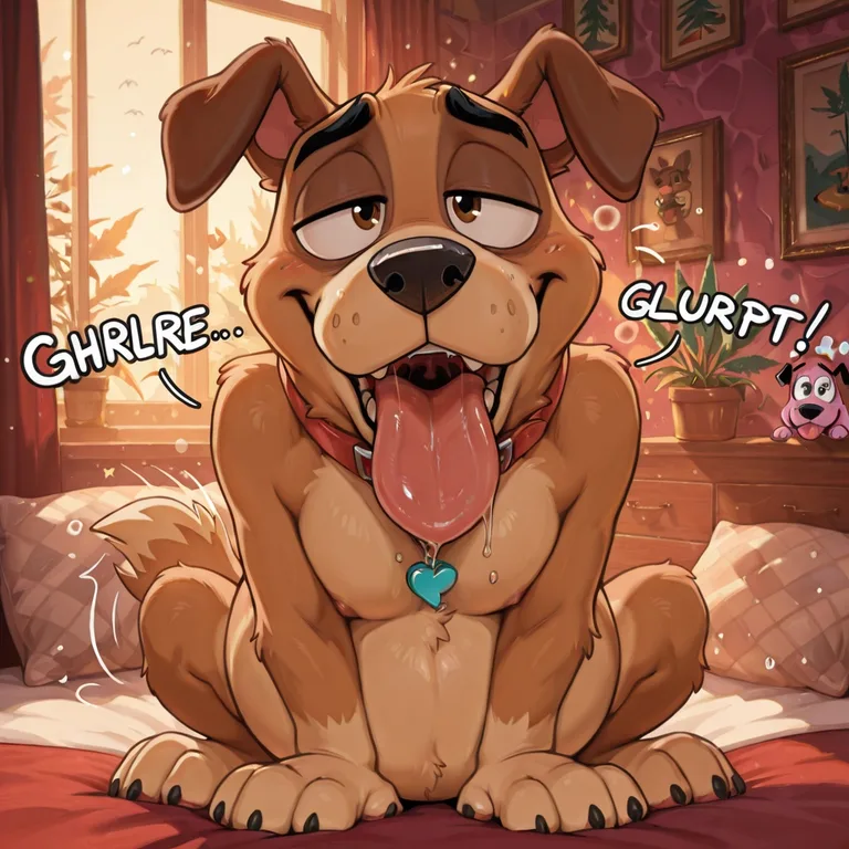 Courage the Cowardly Dog Swallowing Viewer