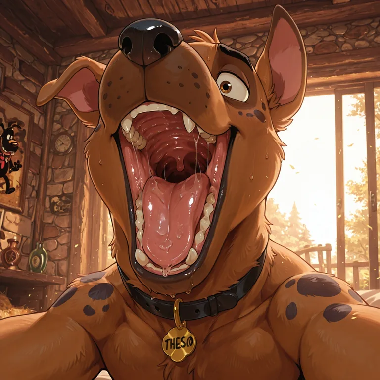 Courage the Cowardly Dog: Wide Open Throat Vore