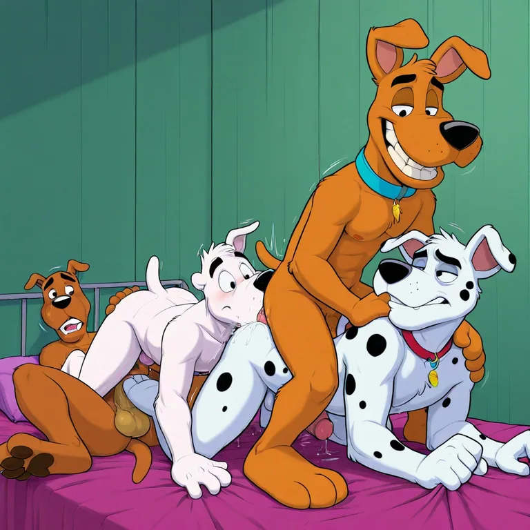 Courage the Cowardly Dog and Scooby Doo Adventure