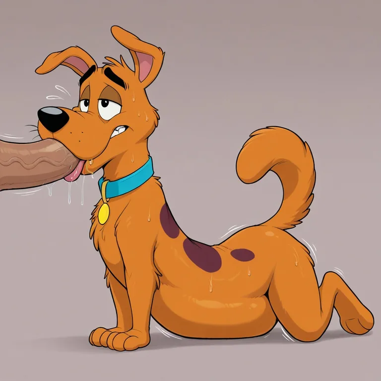 Courage the Cowardly Dog and Scooby Doo, a Bizarre Adventure