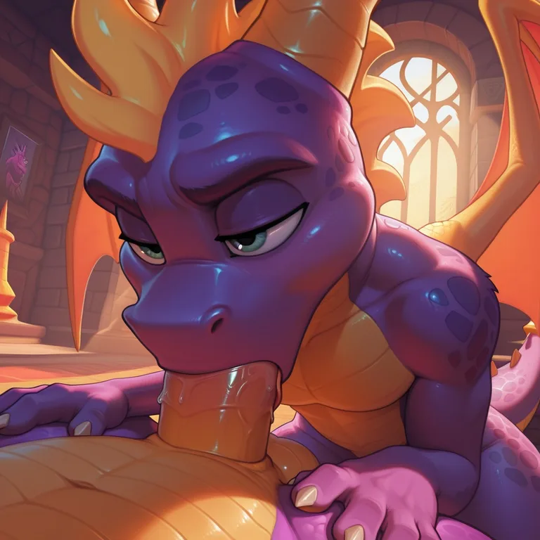 Spyro the Dragon and Companion: Playful Exploration