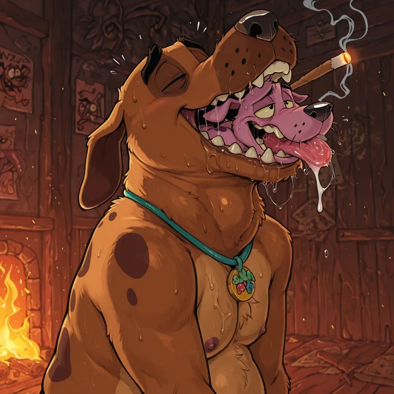 Courage the Cowardly Dog Nude Anthro