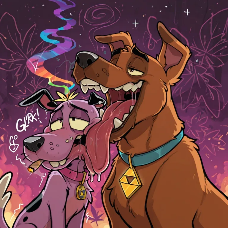 Courage the Cowardly Dog and Scooby-Doo Vore Scene