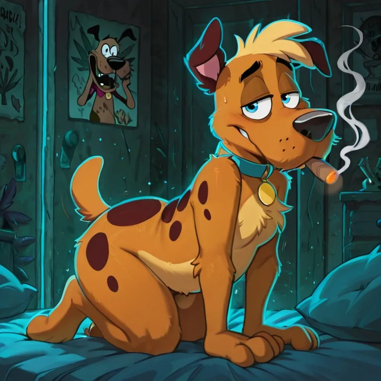 Courage the Cowardly Dog: Stoned Anthro Adventure Scooby_doo