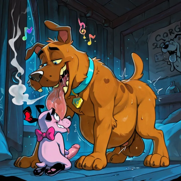 Courage the Cowardly Dog Vore Art