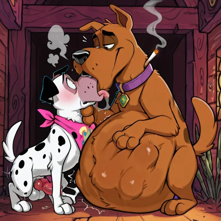 Courage the Cowardly Dog in Surreal Adventure