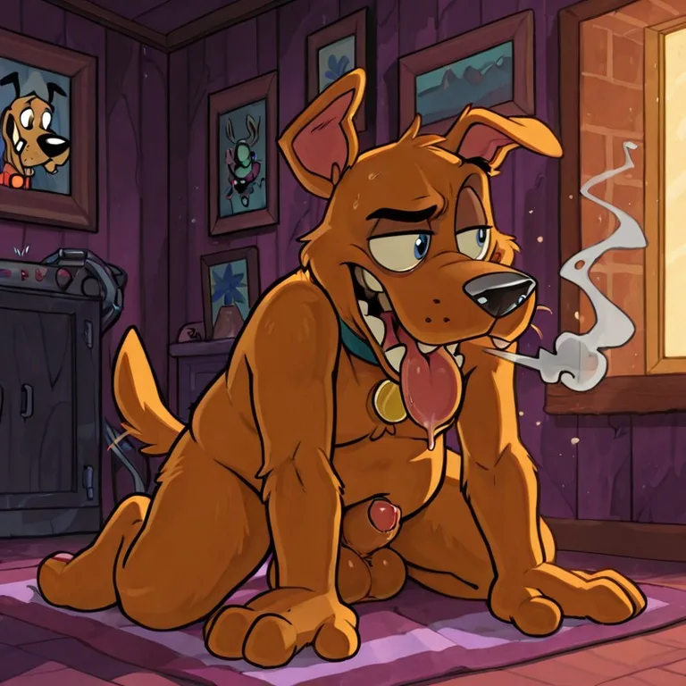 Courage the Cowardly Dog Stoner Moment Marijuana