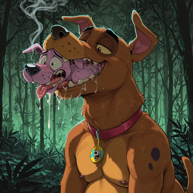 Courage the Cowardly Dog Stoned Nude Scene
