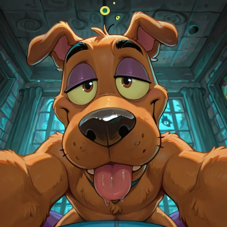 Scooby Doo Hypnotizing Courage the Cowardly Dog