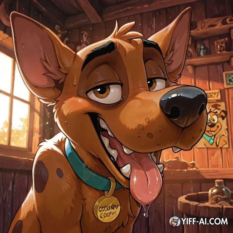 Stoned Otterfox Teasing the Viewer