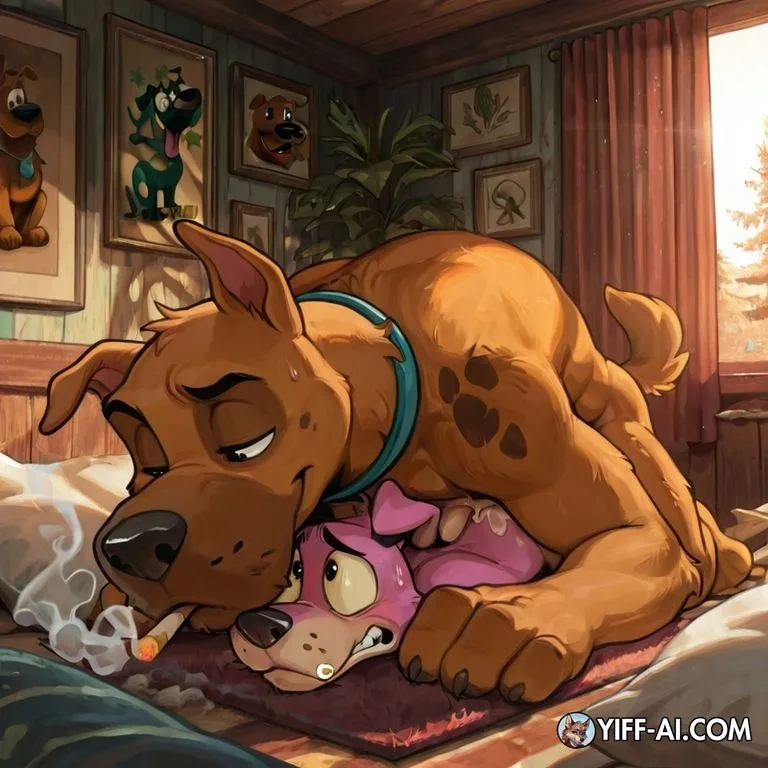 Courageous Canine Couple Stoned and Smitten