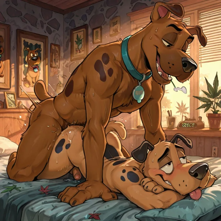 Courage the Cowardly Dog and Scooby Doo