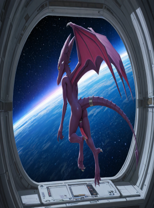 Ridley in Space Station