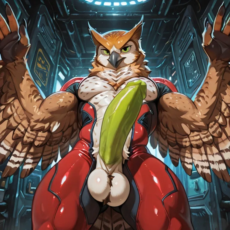 Avian Dragon Hybrid with Muscular Form