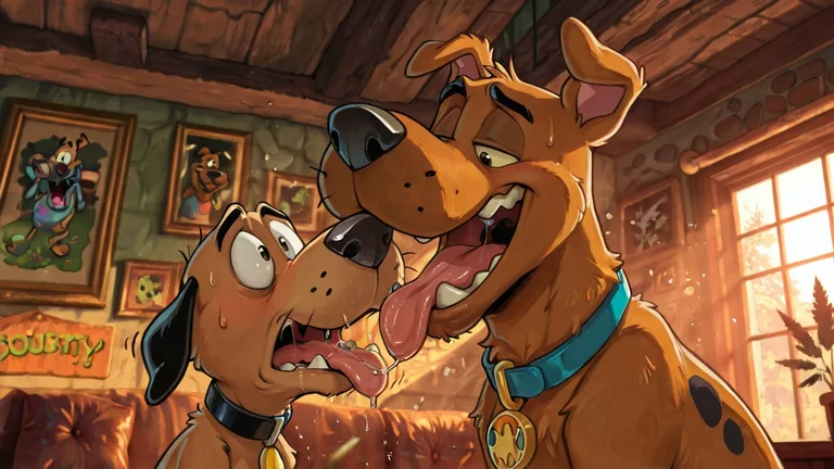 Courage the Cowardly Dog Stoned and Swallowing
