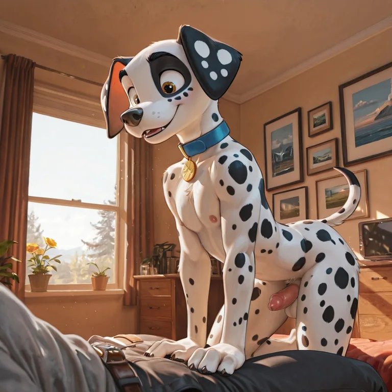 Dalmatian Friends on Adventure