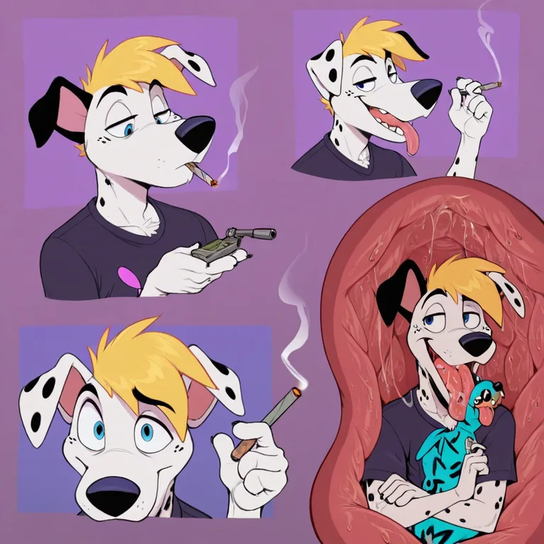 Courage the Cowardly Dog Dalmatian Stoned Adventure