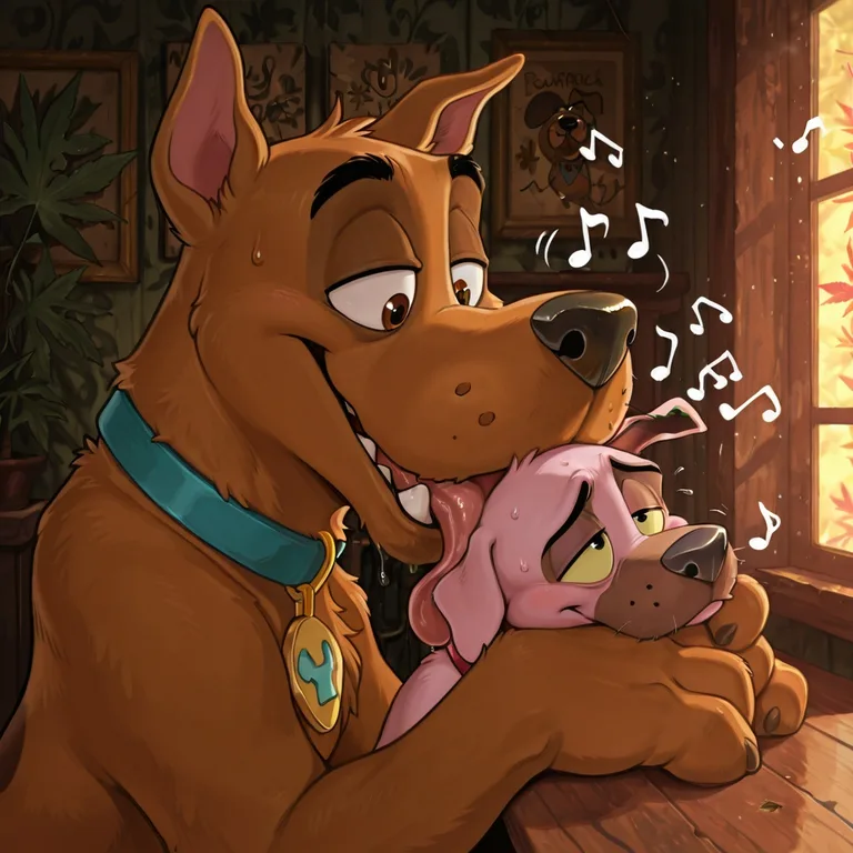 Musical Vore Scene with Courage and Scooby-Doo