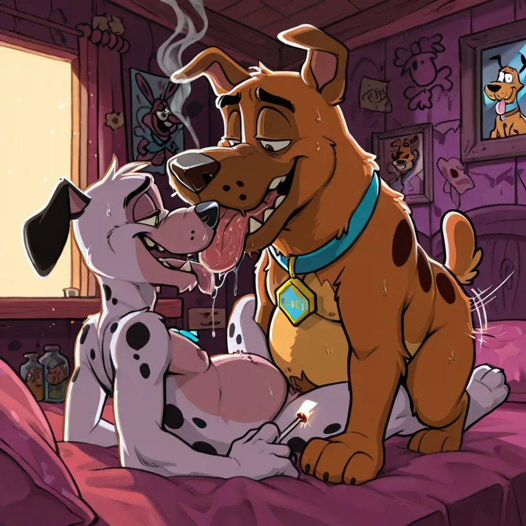 Courage the Cowardly Dog Saucy Stoner Scene