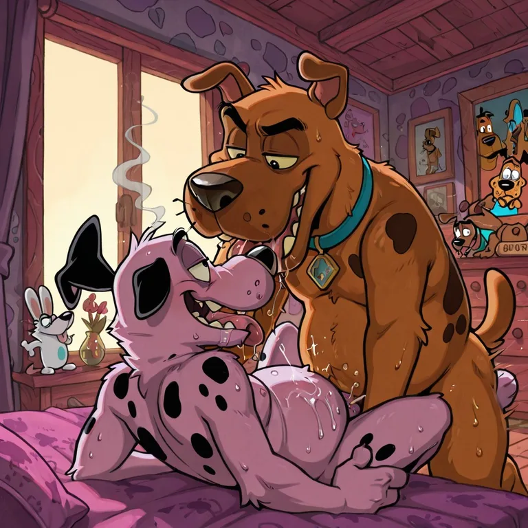 Courage the Cowardly Dog Playful Mating Scene