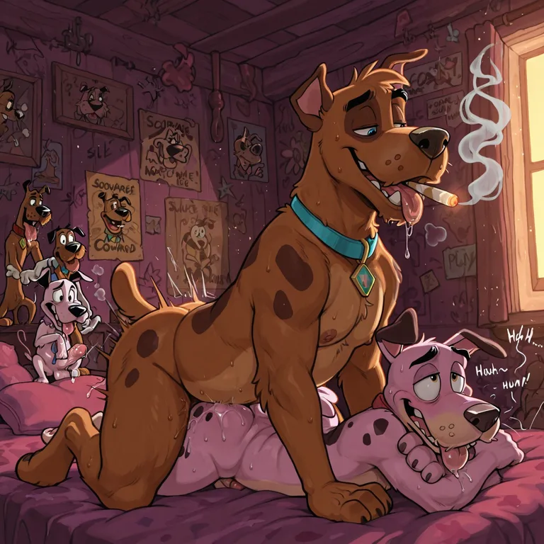 Courage the Cowardly Dog Stoner Seduction Courage The Cowardly