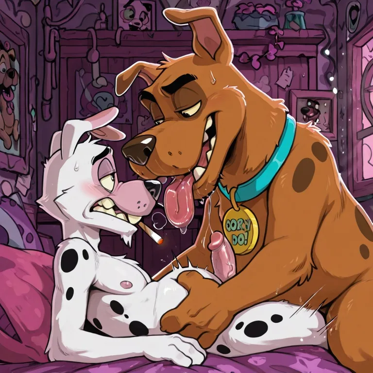 Courage the Cowardly Dog Furry Artwork